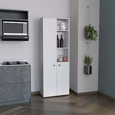 Nolic Multistotage With 5-tier Storage Shelves And 2 Doors
