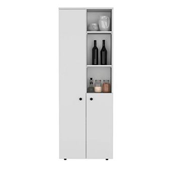 Nolic Multistotage With 5 tier Storage Shelves And 2 Doors