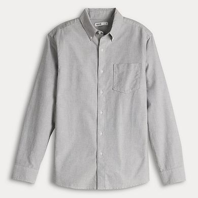 Men's Sonoma Goods For Life Adaptive Long Sleeve Perfect Length Shirt