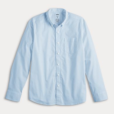 Men's Sonoma Goods For Life Adaptive Long Sleeve Perfect Length Shirt