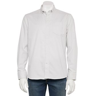 Men's Sonoma Goods For Life® Adaptive Long Sleeve Perfect Length Shirt