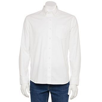 Men's Sonoma Goods For Life® Adaptive Long Sleeve Perfect Length Shirt