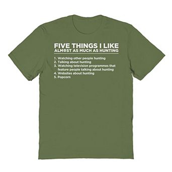 Men's Duke & Sons Five Things Hunting Graphic Tee