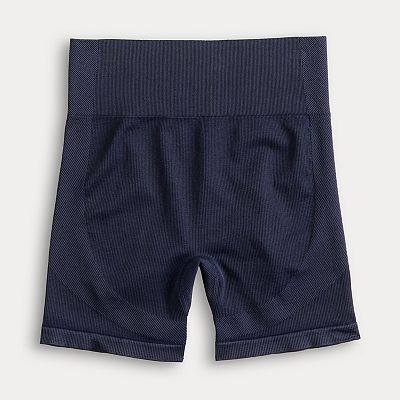 Juniors SO Seamless Ribbed High Waisted Biker Shorts