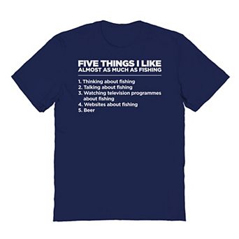 Men's Duke & Sons Five Things Fishing Graphic Tee