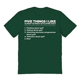 Men's Duke & Sons Five Things Golf 2 Graphic Tee