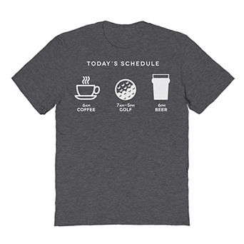 Men's Duke & Sons Golf Schedule Graphic Tee