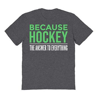 Men's Duke & Sons Because Hockey Graphic Tee