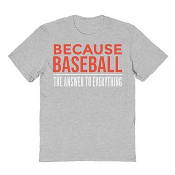 Men's Duke & Sons Because Baseball Graphic Tee