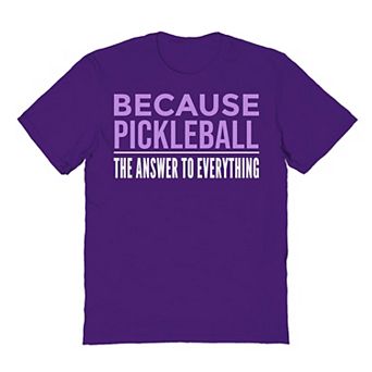 Men's Duke & Sons Because Pickleball Graphic Tee