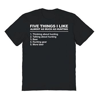 Men's Duke & Sons Five Things Hunting Graphic Tee