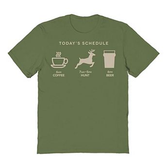 Men's Duke & Sons Hunting Schedule Graphic Tee