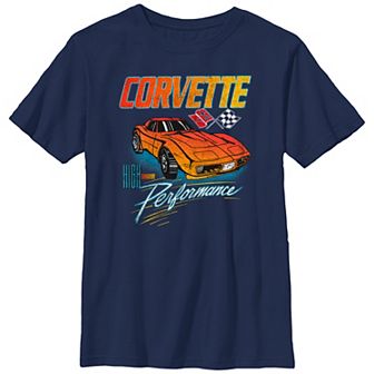 Boys Corvette High Performance Husky Graphic Tee