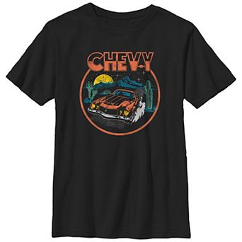 Boys Chevy Desert Nights Husky Graphic Tee