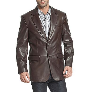 Men's Bgsd Richard Leather Blazer Jacket