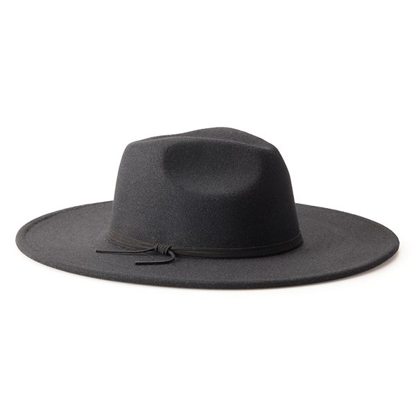 Women's Sonoma Goods For Life® Faux Felt Fedora - Black