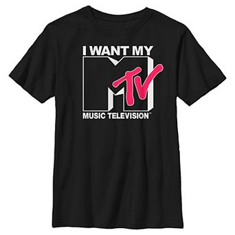 Boys I Want My MTV Husky Graphic Tee
