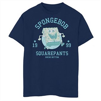 Boys SpongeBob SquarePants Bikini Bottom 1999 Husky Graphic Tee