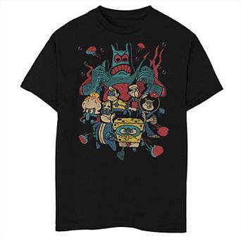 Boys SpongeBob SquarePants Heroes League Husky Graphic Tee