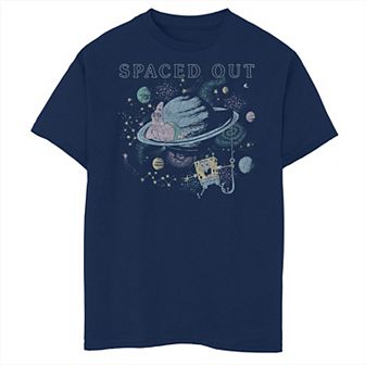 Boys SpongeBob SquarePants Spaced Out Husky Graphic Tee