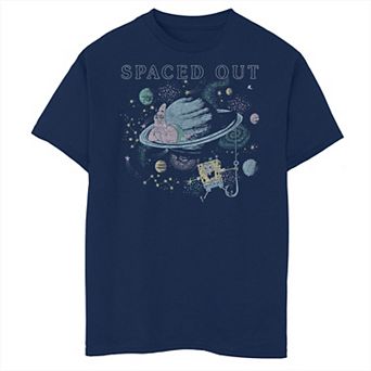 Boys SpongeBob SquarePants Spaced Out Husky Graphic Tee