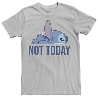 Disney's Lilo & Stitch Not Today Stitch Men's Graphic Tee