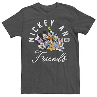 Disney's Mickey Mouse And Friends Poster Men's Graphic Tee