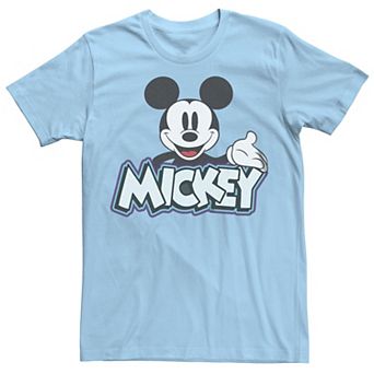 Disney's Mickey Mouse Name Title Men's Graphic Tee