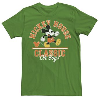 Disney's Mickey Mouse Classic Oh Boy! Men's Graphic Tee