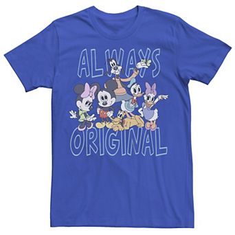 Disney's Mickey Mouse And Friends Always Original Men's Graphic Tee