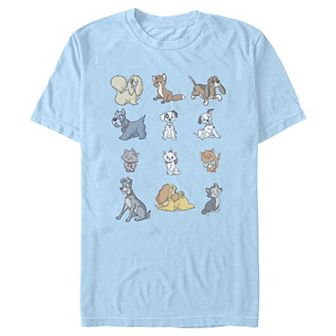 Disney's Multi-Franchise Cats And Dogs Men's Graphic Tee