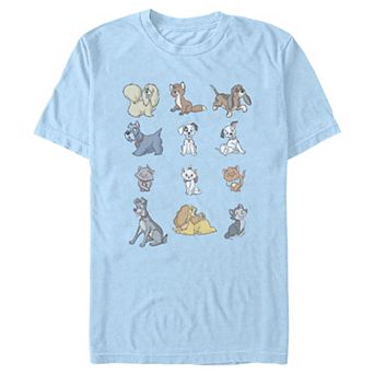 Disney's Multi-Franchise Cats And Dogs Men's Graphic Tee