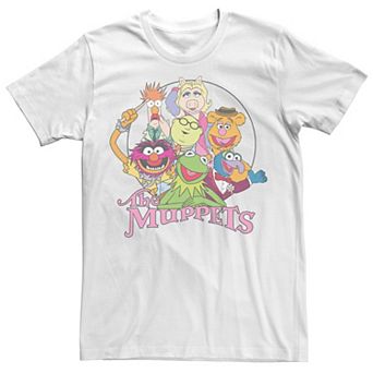 Men's The Muppets Group Stamp Graphic Tee