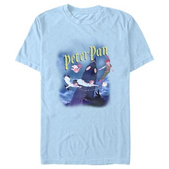 Disney's Peter Pan Night Flight Poster Men's Graphic Tee