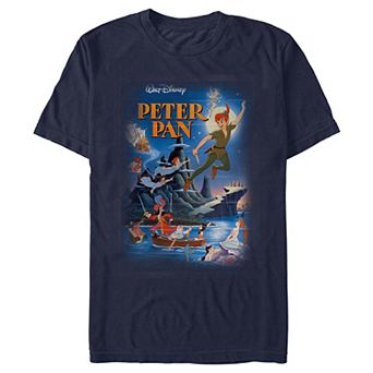 Disney's Peter Pan Classic Poster Men's Graphic Tee