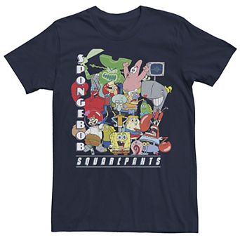 Men's SpongeBob SquarePants Funny Team Graphic Tee