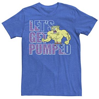 Men's SpongeBob SquarePants Let's Get Pumped Graphic Tee