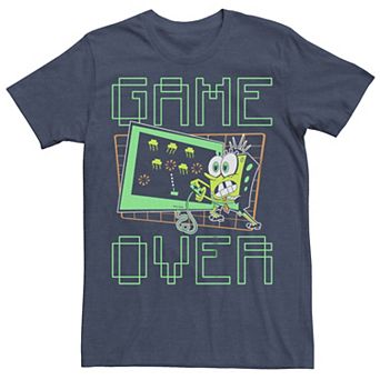 Men's SpongeBob SquarePants Game Over Graphic Tee