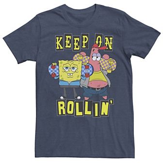 Men's SpongeBob SquarePants Keep On Rollin' Graphic Tee
