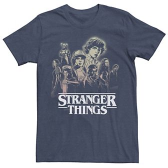 Men's Stranger Things Gradient Poster Graphic Tee