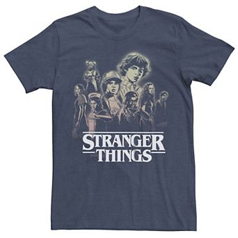 Men's Stranger Things Gradient Poster Graphic Tee