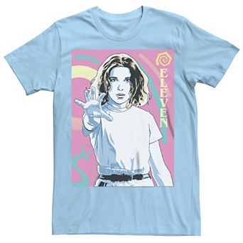 Men's Stranger Things Eleven Powers Poster Graphic Tee