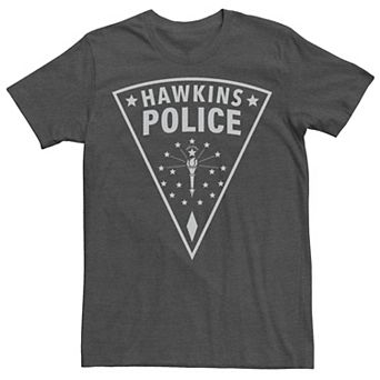 Men's Stranger Things Hawkins Police Emblem Graphic Tee