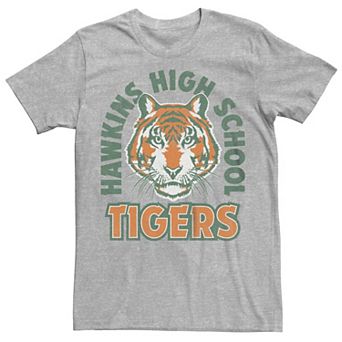 Men's Stranger Things Hawkins High School Tigers Graphic Tee