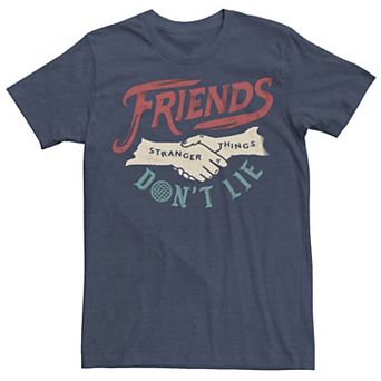 Men's Stranger Things Friends Don't Lie Graphic Tee