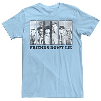 Men's Stranger Things Friends Don't Lie Group Graphic Tee