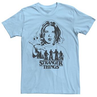 Men's Stranger Things Elven Bike Ride Poster Graphic Tee