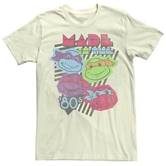 Men's Teenage Mutant Ninja Turtles Made In The 80's Graphic Tee