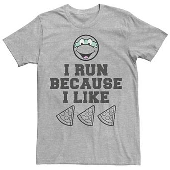Men's Teenage Mutant Ninja Turtles I Run Because I Like Graphic Tee