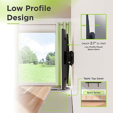 ProMounts Tilt TV Wall Mount for TVs 37" - 85" Up to 88 lbs
